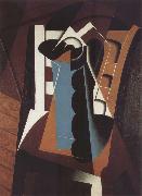 Juan Gris The still life on the chair oil